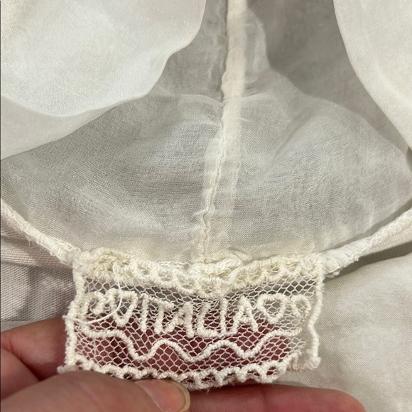 ITALIA Silk Overlay Cowl Neck Sleeveless Top - Picture 2 of 6